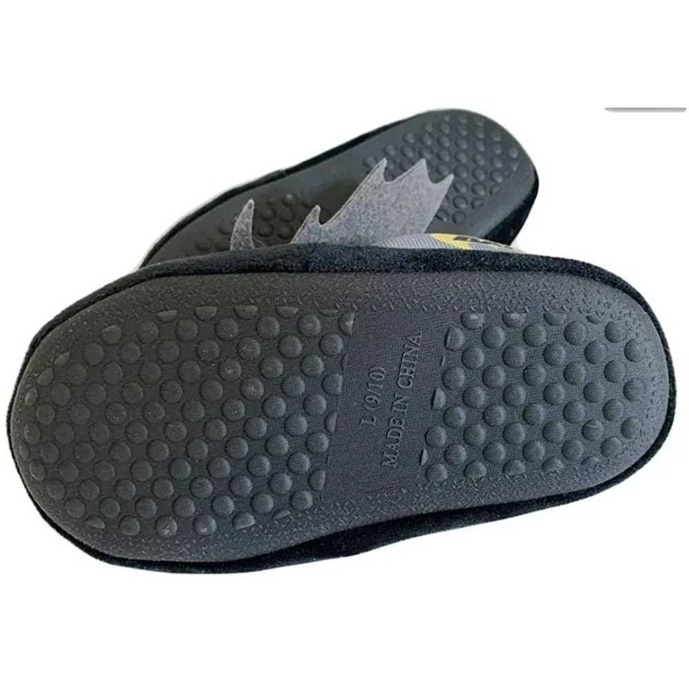 🚀 New DC Comics Batman Toddler Boy Slippers with Wings